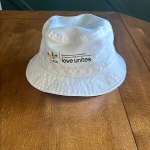 Adidas Love Unites White Bucket Hat